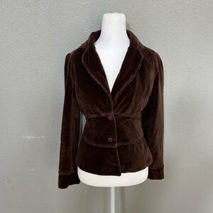 Apt. 9 Chocolate Velvet Blazer